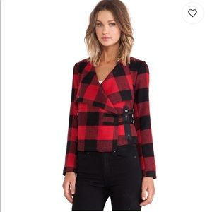 BB Dakota Rosanna Plaid Jacket